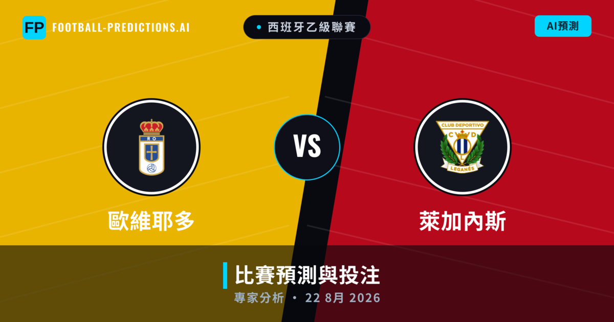 歐維耶多 vs 萊加內斯 — 比赛预测和前瞻