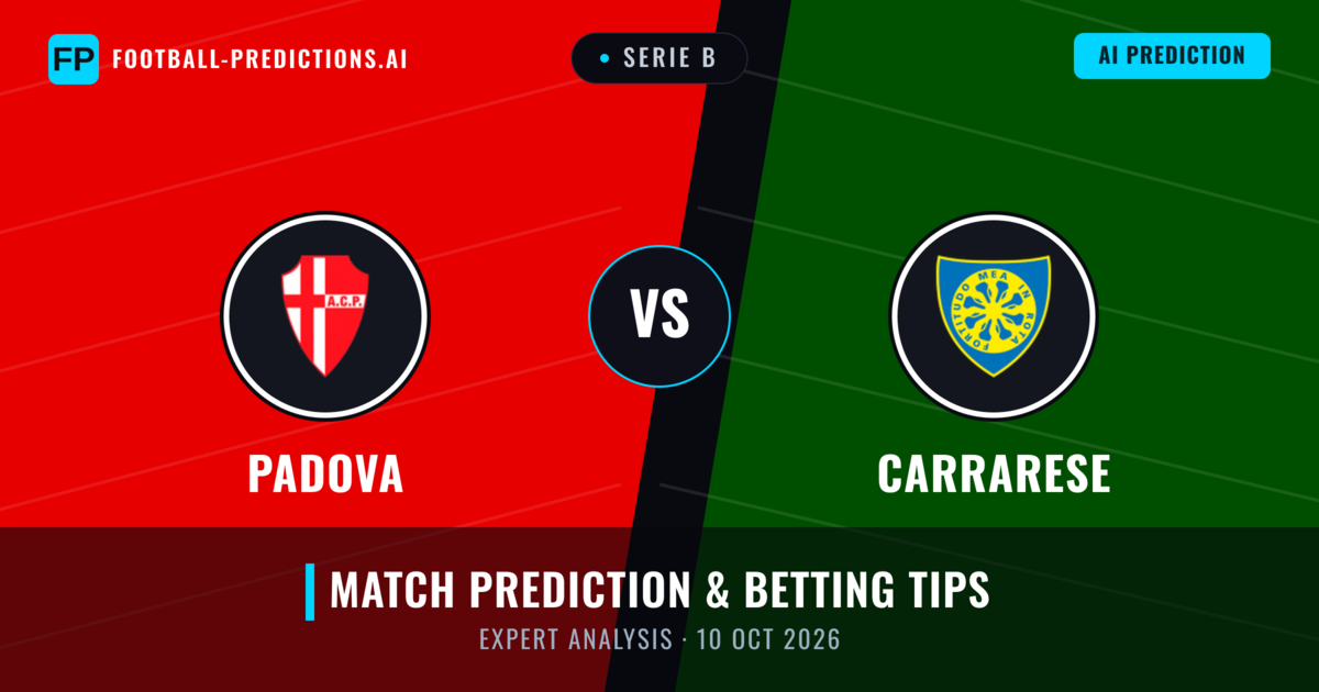 Padova vs Carrarese — match prediction & preview