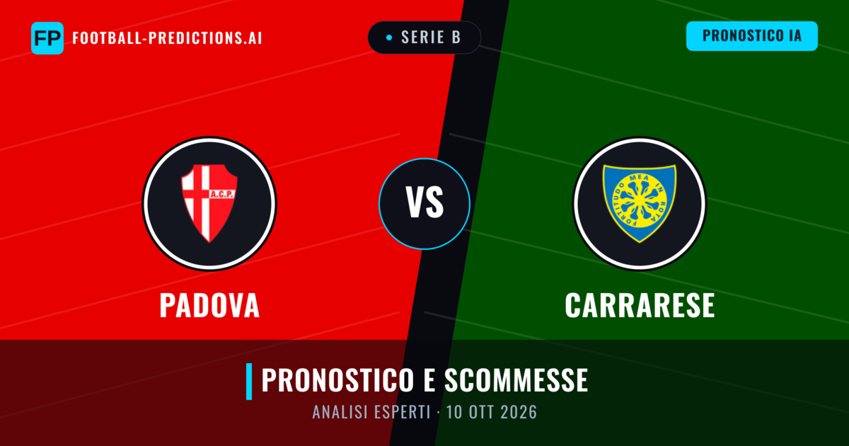 Padova vs Carrarese — pronostico e anteprima del match