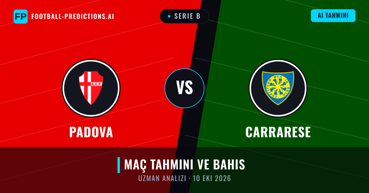 Padova - Carrarese — maç tahmini ve önizleme