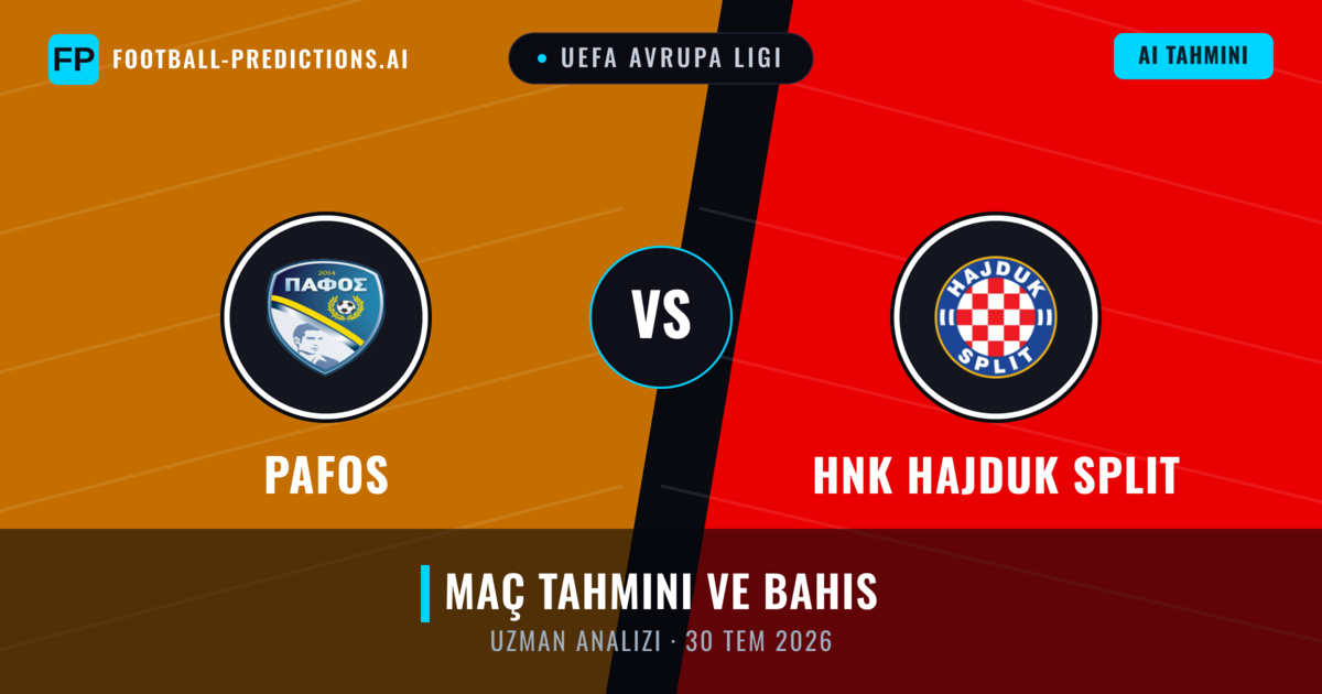 Pafos - HNK Hajduk Split — maç tahmini ve önizleme