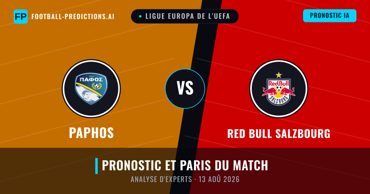 Paphos vs Red Bull Salzbourg — pronostic et avant-match