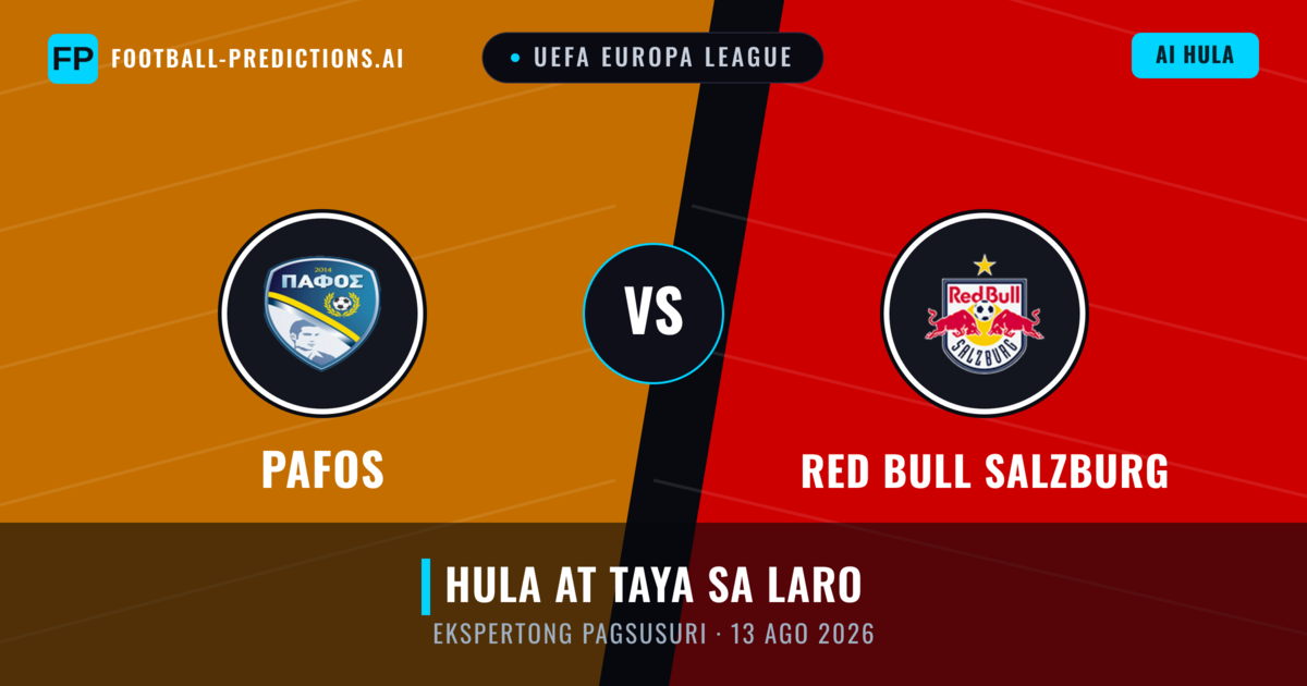 Pafos vs Red Bull Salzburg — hula at preview ng laban