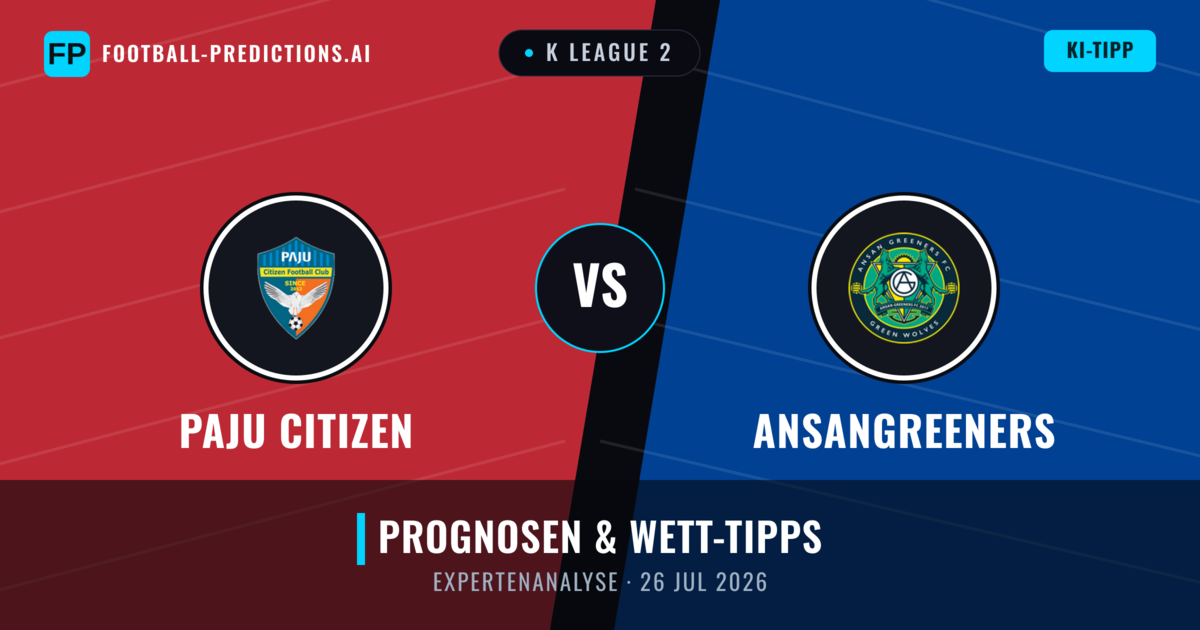 Paju Citizen vs Ansangreeners — Prognose und Spielvorschau