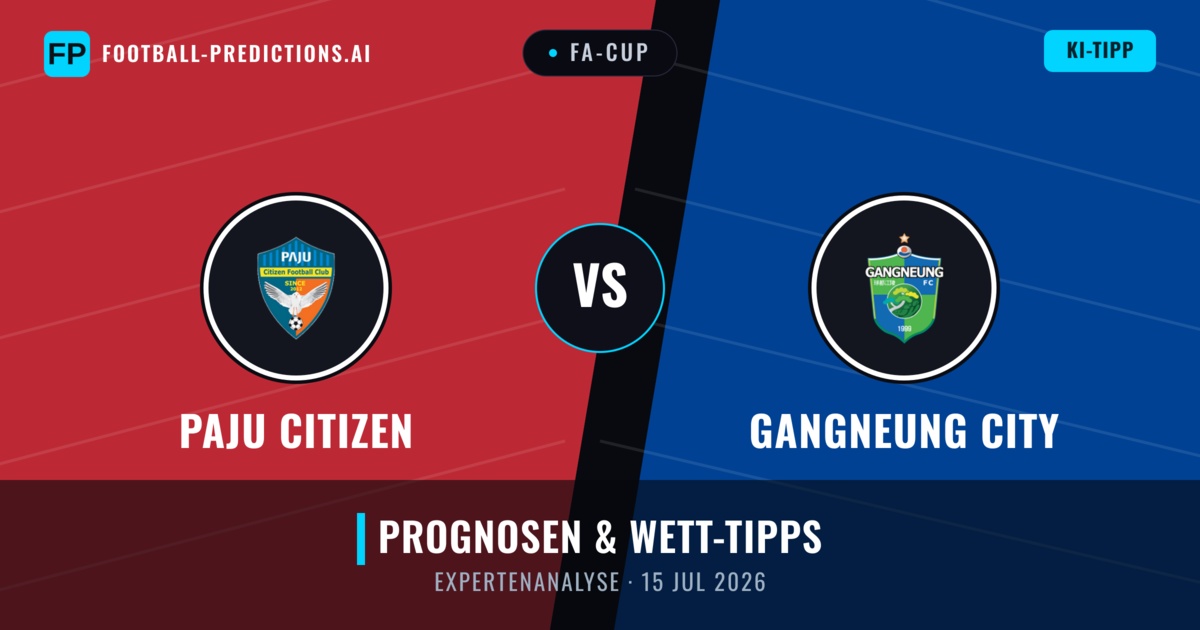 Paju Citizen vs Gangneung City — Prognose und Spielvorschau
