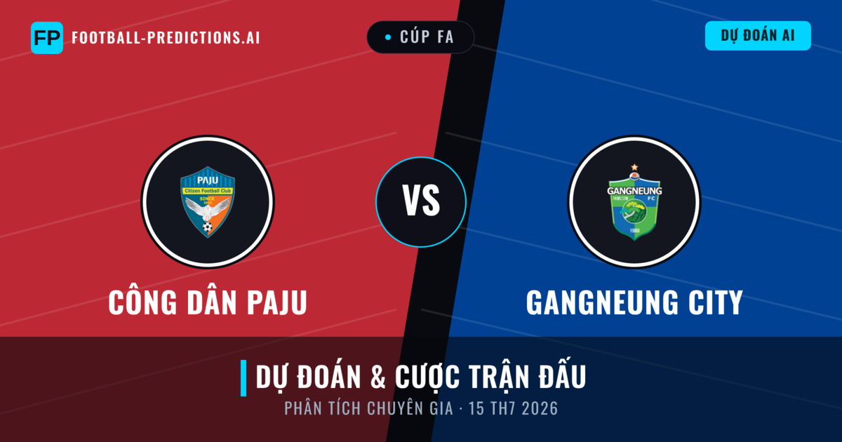Công dân Paju vs Gangneung City — dự đoán và xem trước trận đấu