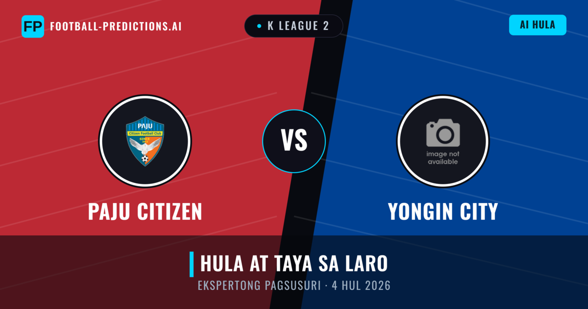 Paju Citizen vs Yongin City — hula at preview ng laban