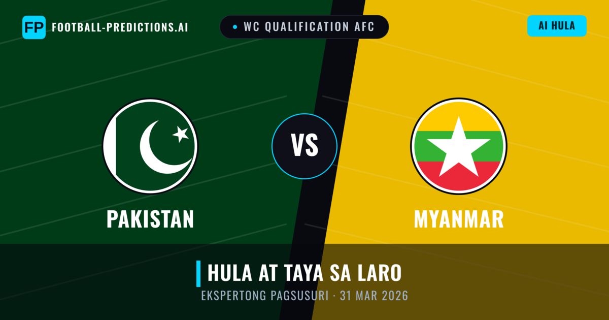 Pakistan vs Myanmar — hula at preview ng laban