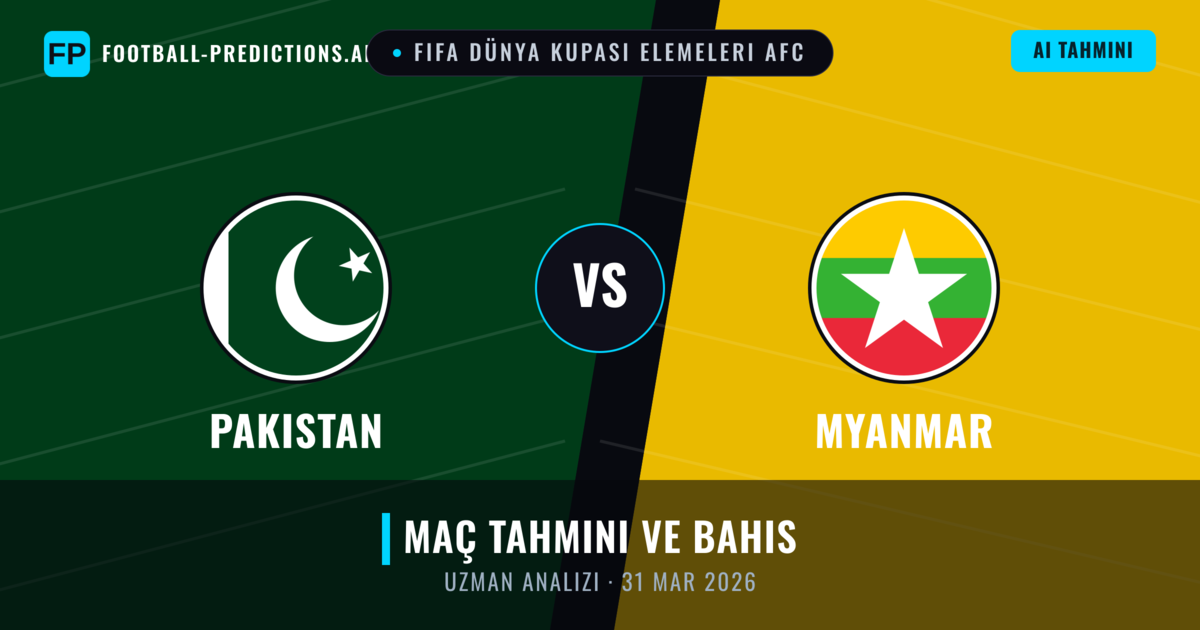 Pakistan - Myanmar — maç tahmini ve önizleme