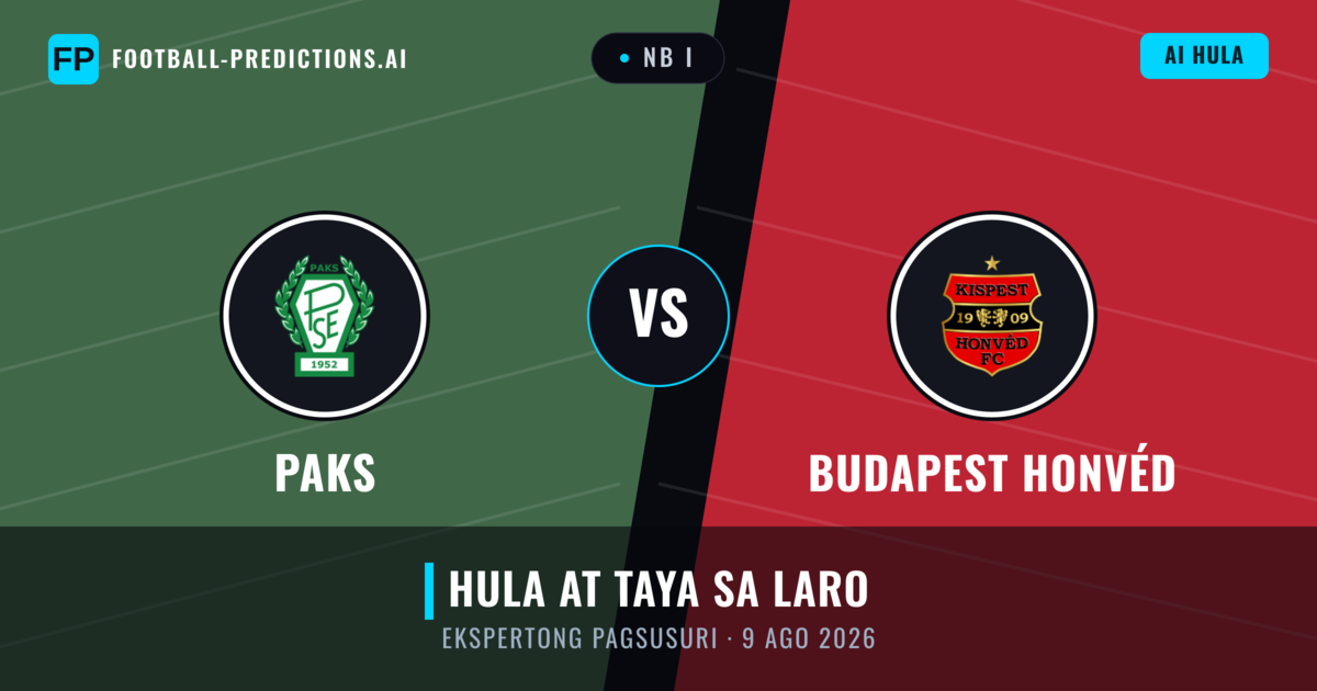 Paks vs Budapest Honvéd — hula at preview ng laban