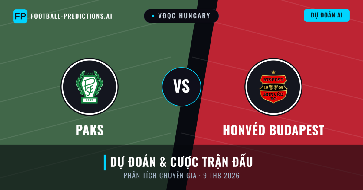 Paks vs Honvéd Budapest — dự đoán và xem trước trận đấu