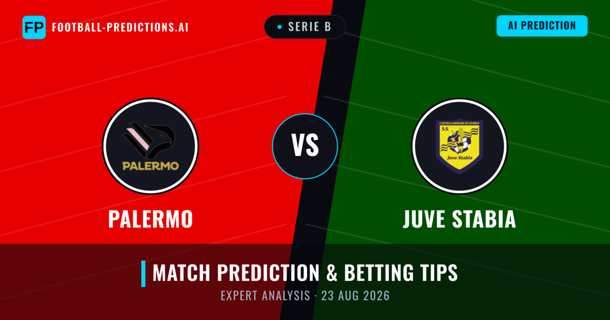 Palermo vs Juve Stabia — match prediction & preview