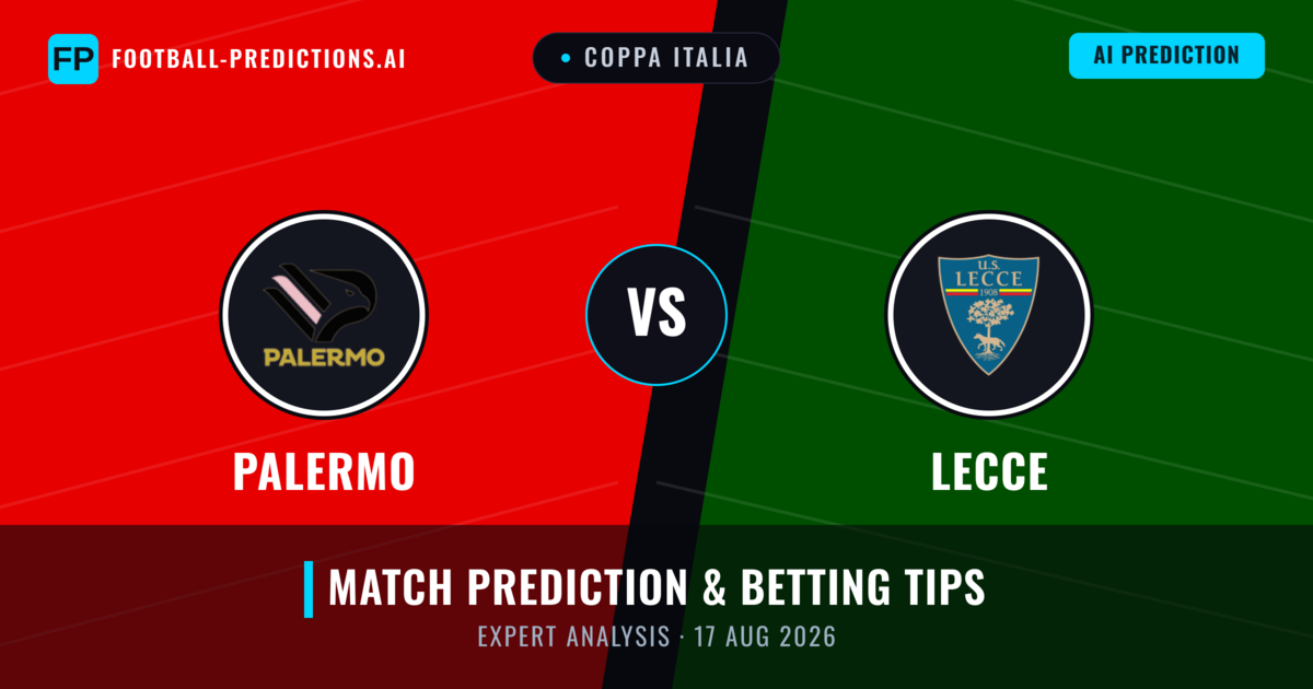Palermo vs Lecce — match prediction & preview