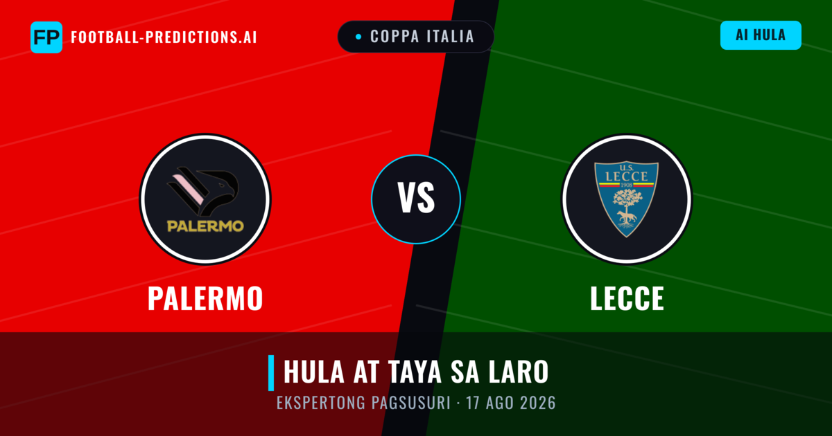 Palermo vs Lecce — hula at preview ng laban