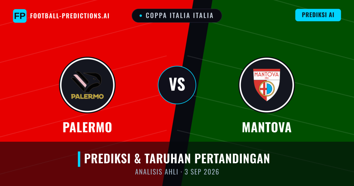 Palermo vs Mantova — prediksi dan pratinjau pertandingan