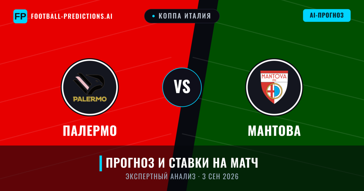 Палермо – Мантова — прогноз и превью матча