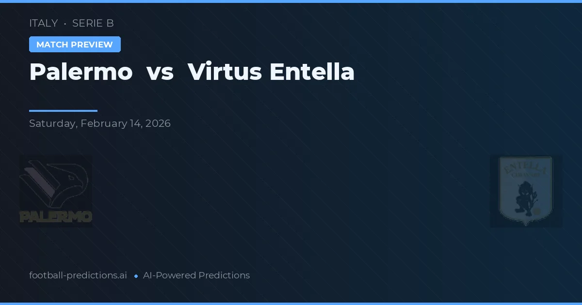 Palermo vs Virtus Entella — pronostico e anteprima del match