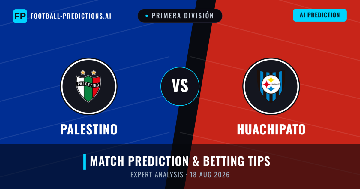 Palestino vs Huachipato — match prediction & preview
