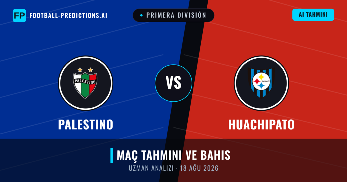 Palestino - Huachipato — maç tahmini ve önizleme