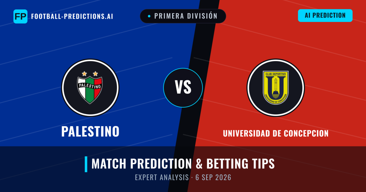 Palestino vs Universidad de Concepcion — match prediction & preview