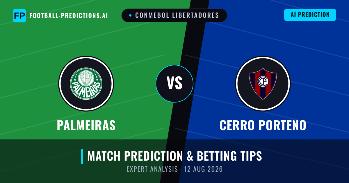 Palmeiras vs Cerro Porteno — match prediction & preview