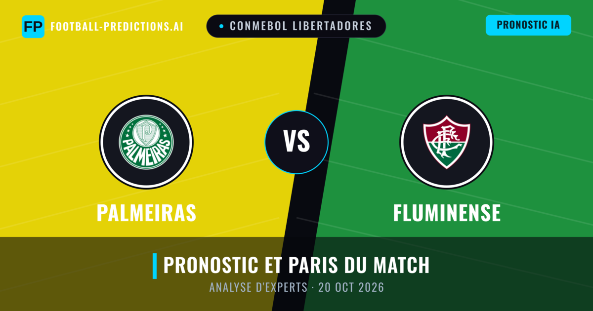 Palmeiras vs Fluminense — pronostic et avant-match