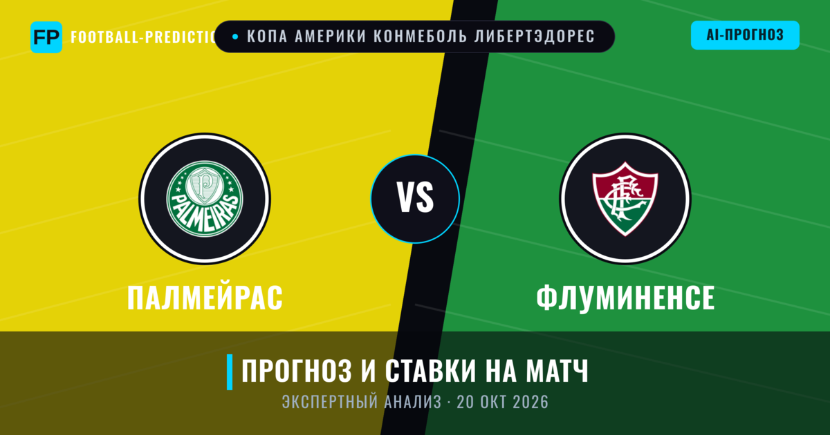 Палмейрас – Флуминенсе — прогноз и превью матча