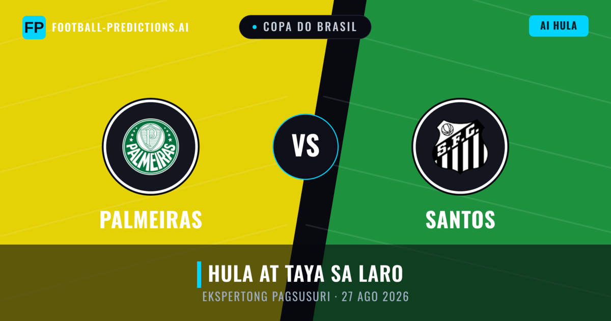 Palmeiras vs Santos — hula at preview ng laban