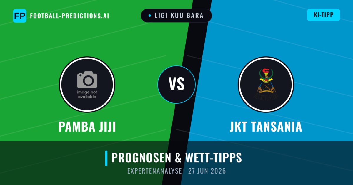 Pamba Jiji vs JKT Tansania — Prognose und Spielvorschau