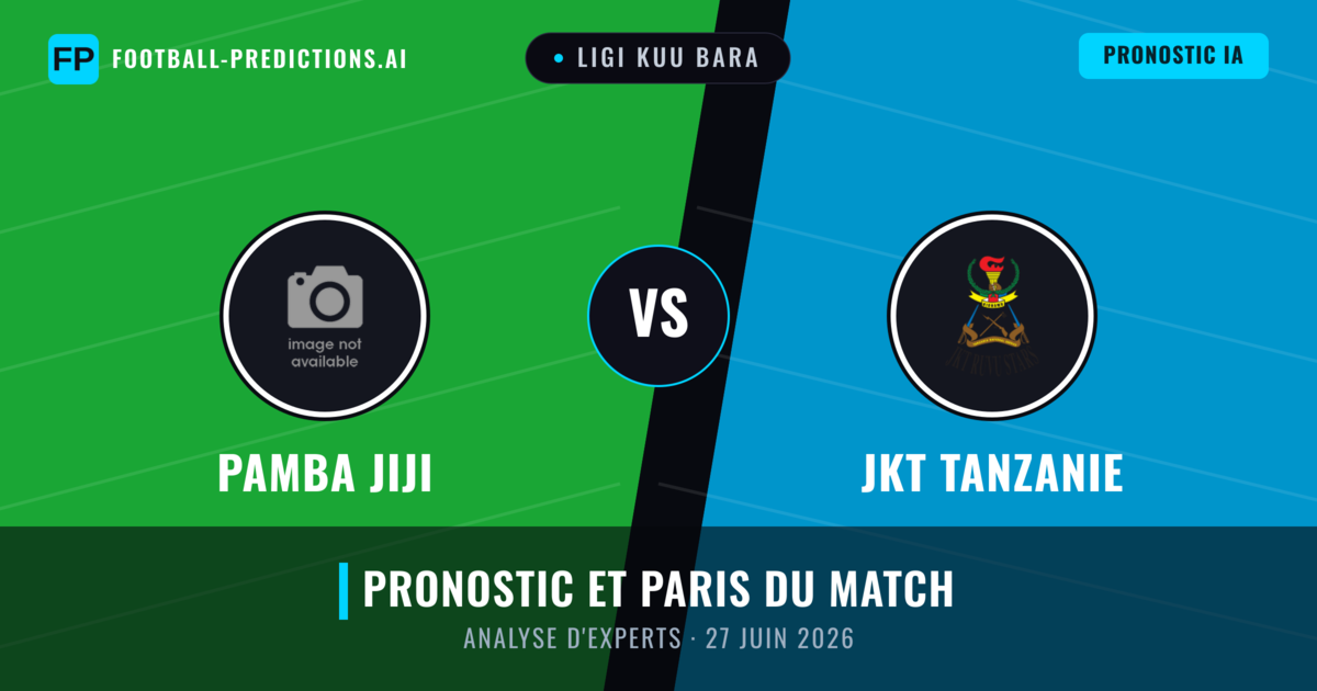Pamba Jiji vs JKT Tanzanie — pronostic et avant-match