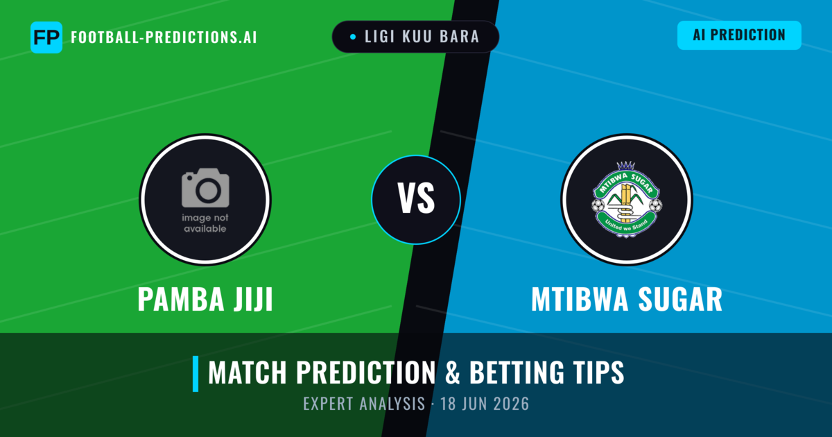 Pamba Jiji vs Mtibwa Sugar — match prediction & preview