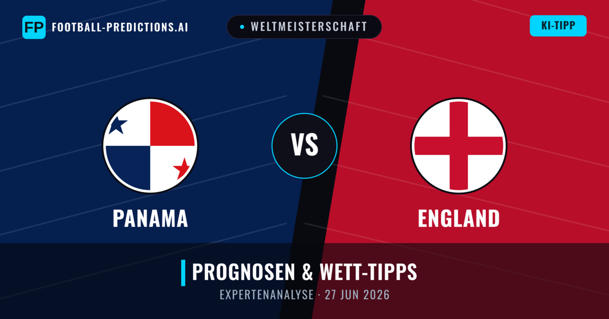 Panama vs England — Prognose und Spielvorschau