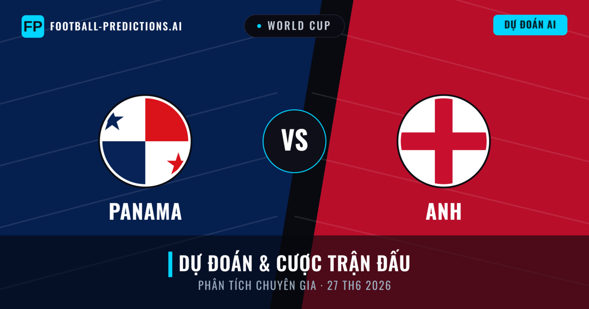 Panama vs Anh — dự đoán và xem trước trận đấu