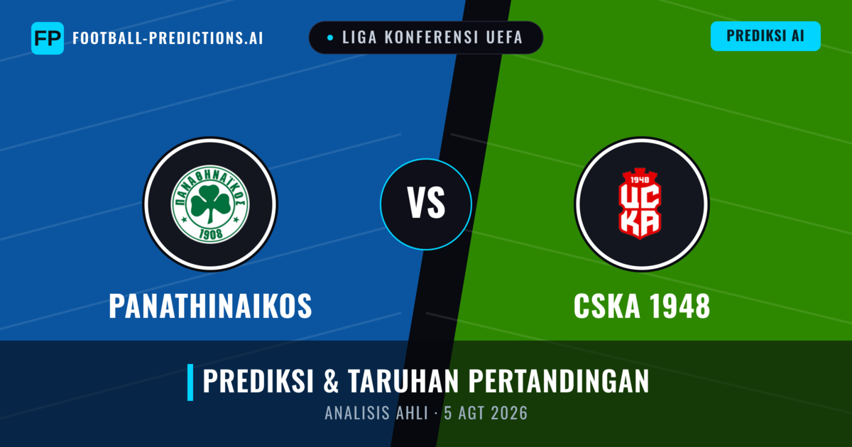 Panathinaikos vs CSKA 1948 — prediksi dan pratinjau pertandingan