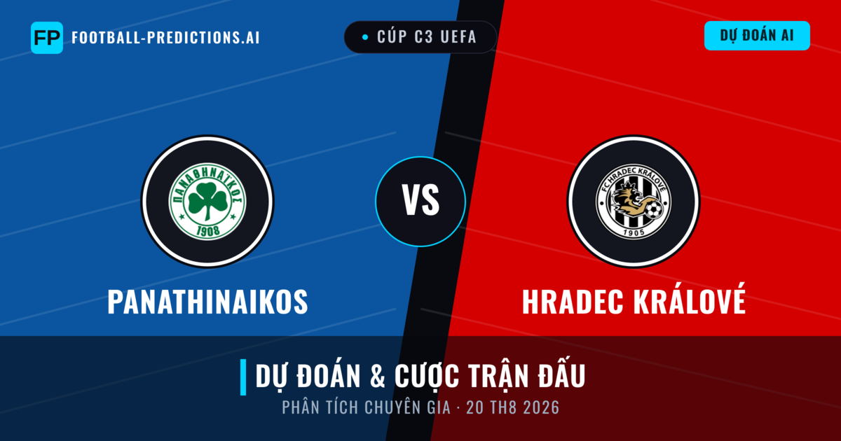 Panathinaikos vs Hradec Králové — dự đoán và xem trước trận đấu