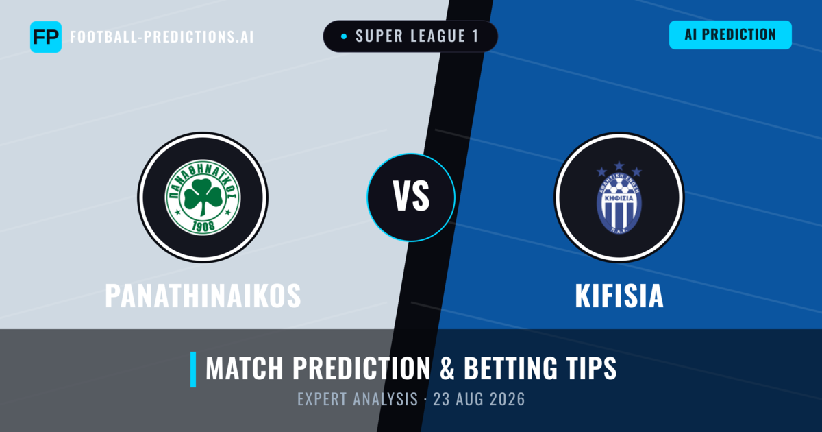 Panathinaikos vs Kifisia — match prediction & preview