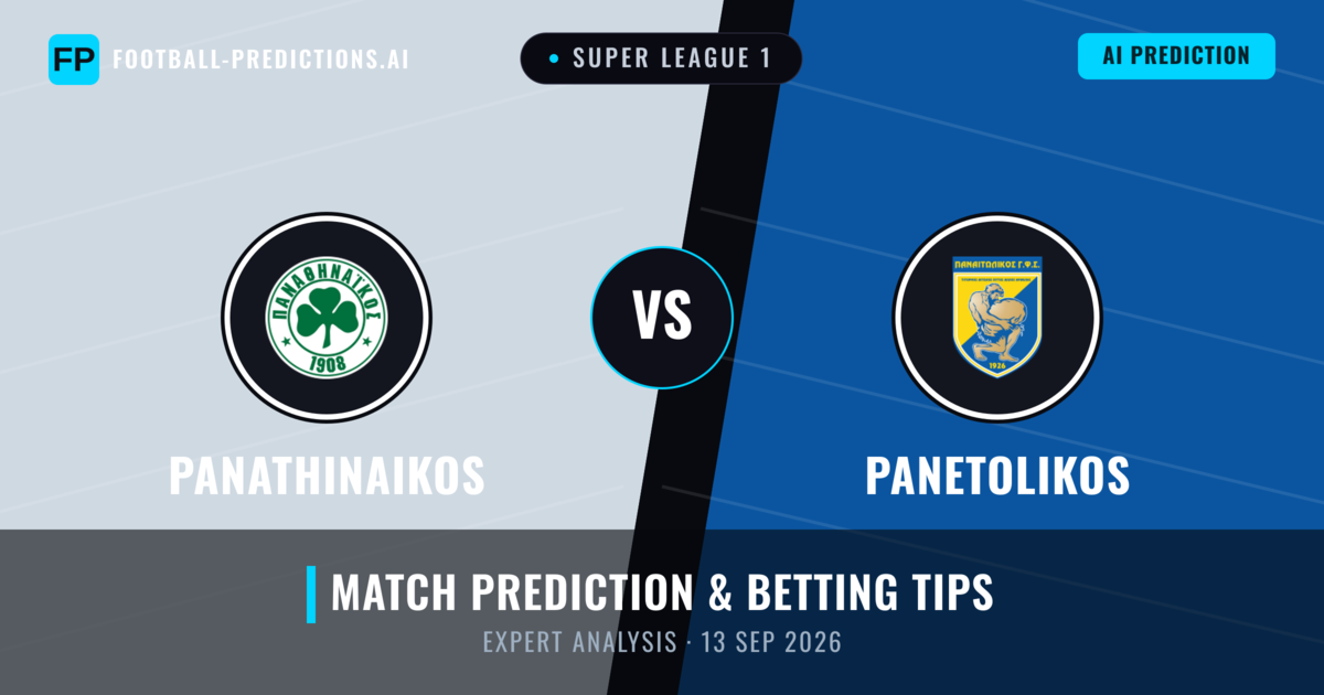 Panathinaikos vs Panetolikos — match prediction & preview