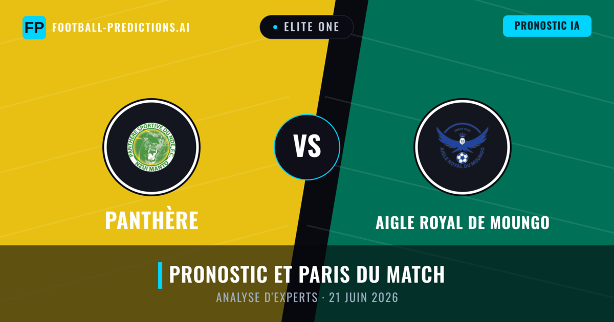 Panthère vs Aigle Royal de Moungo — pronostic et avant-match