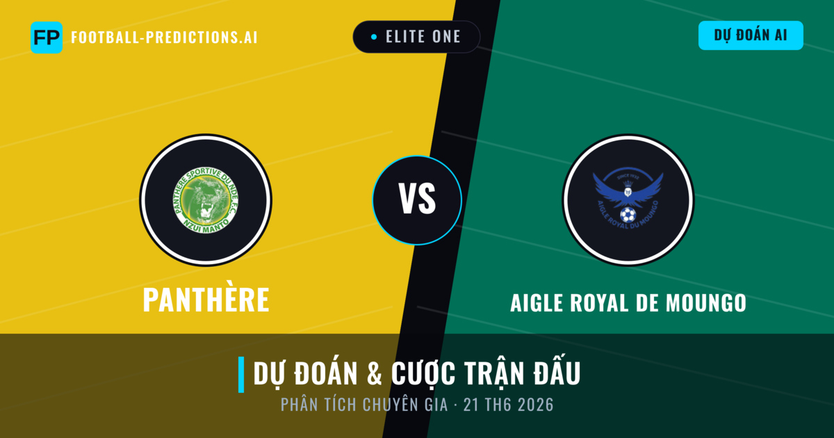 Panthère vs Aigle Royal de Moungo — dự đoán và xem trước trận đấu