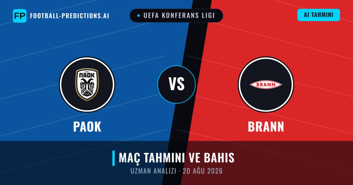 PAOK - Brann — maç tahmini ve önizleme