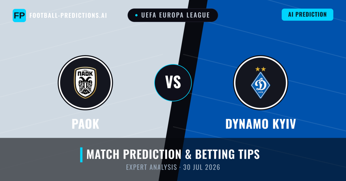 PAOK vs Dynamo Kyiv — match prediction & preview