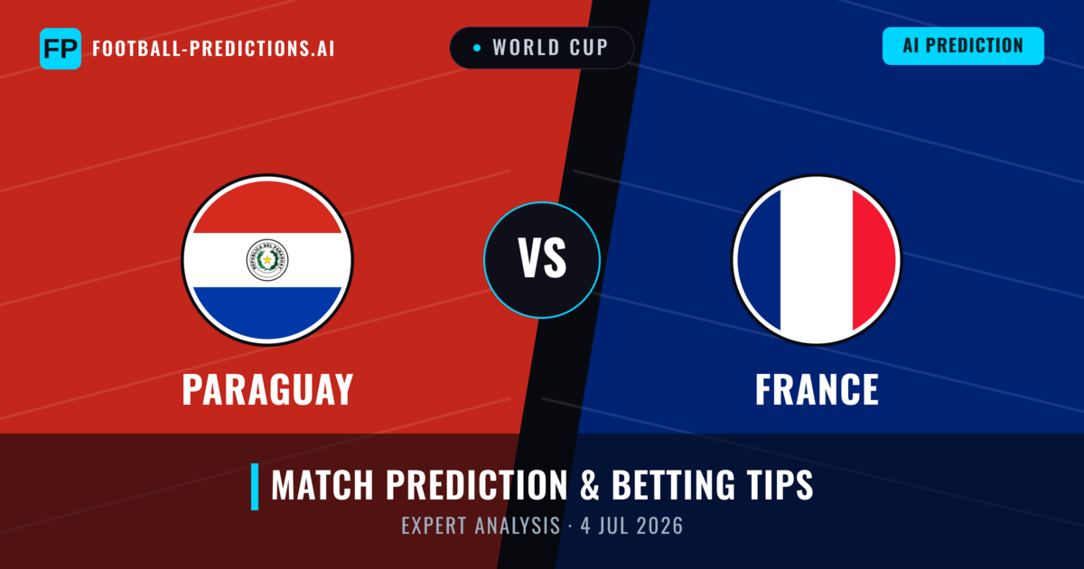 Paraguay vs France — match prediction & preview