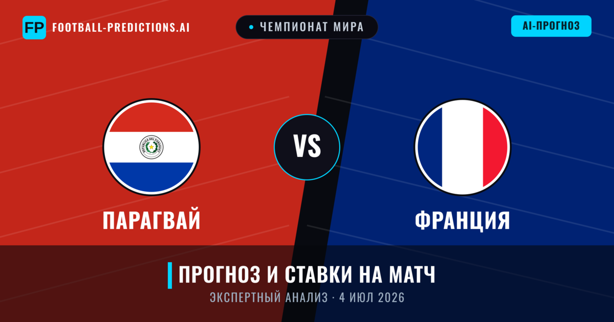 Парагвай – Франция — прогноз и превью матча