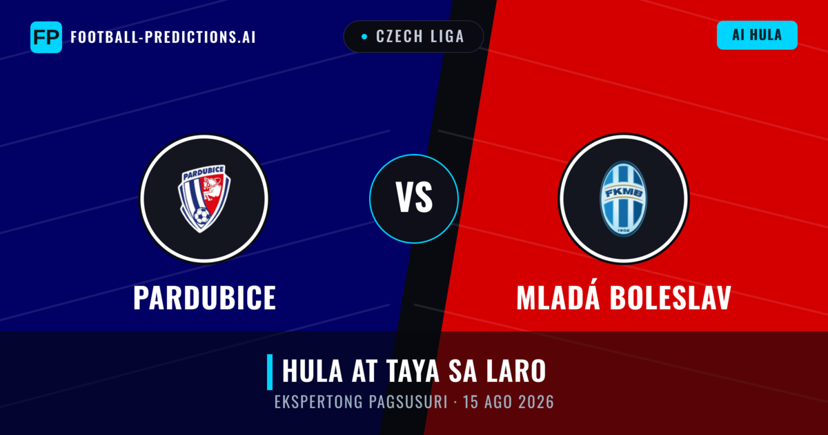 Pardubice vs Mladá Boleslav — hula at preview ng laban