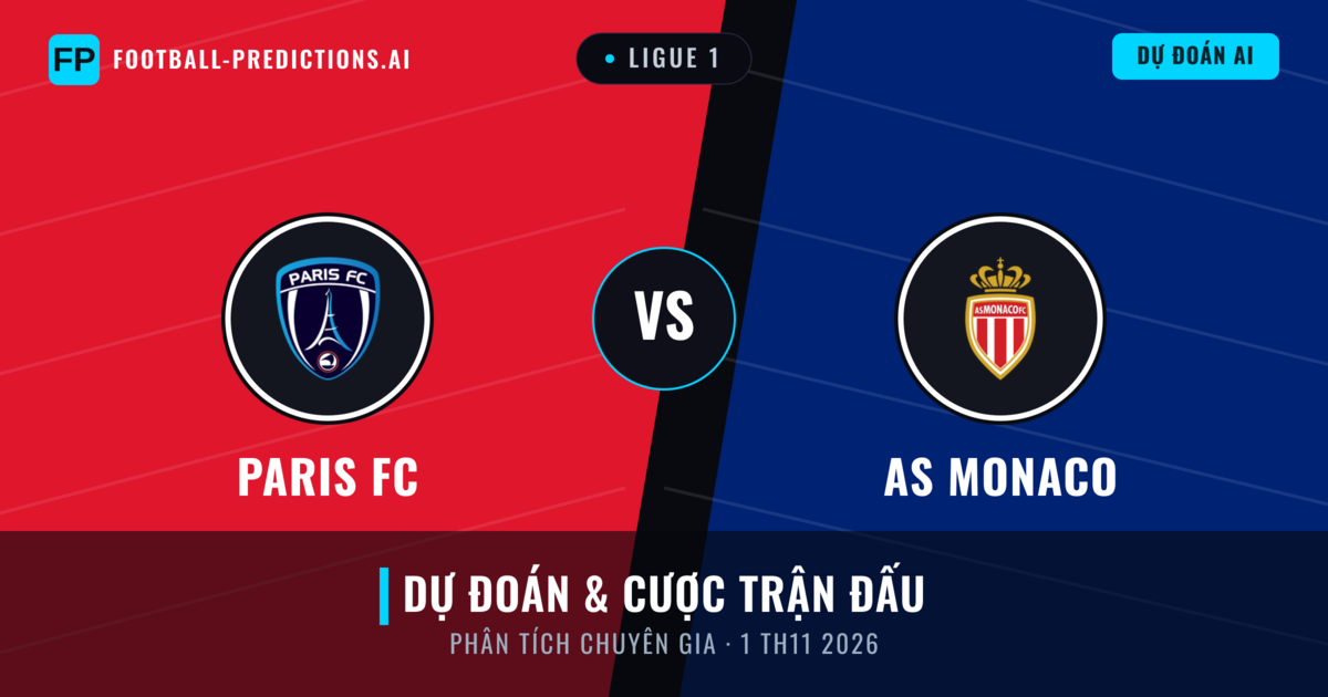 Paris FC vs AS Monaco — dự đoán và xem trước trận đấu
