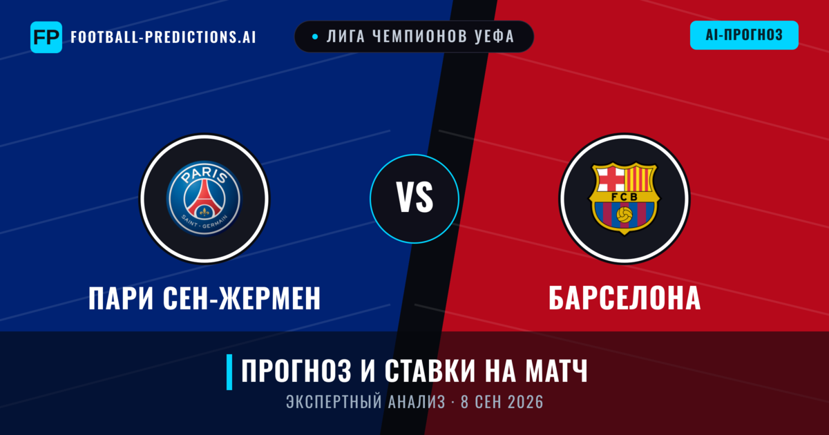 Пари Сен-Жермен – Барселона — прогноз и превью матча