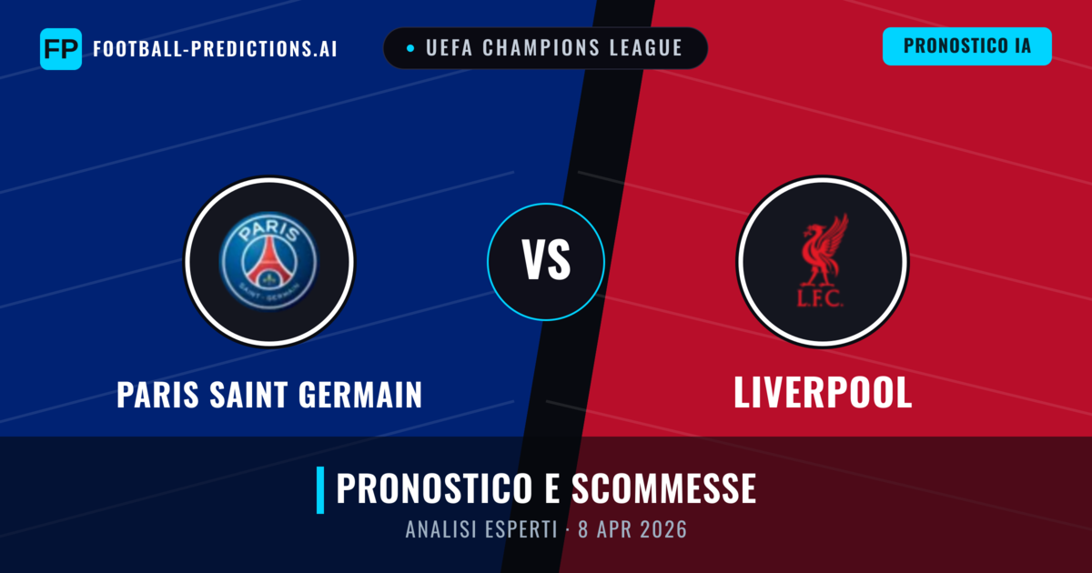 Paris Saint Germain vs Liverpool — pronostico e anteprima del match
