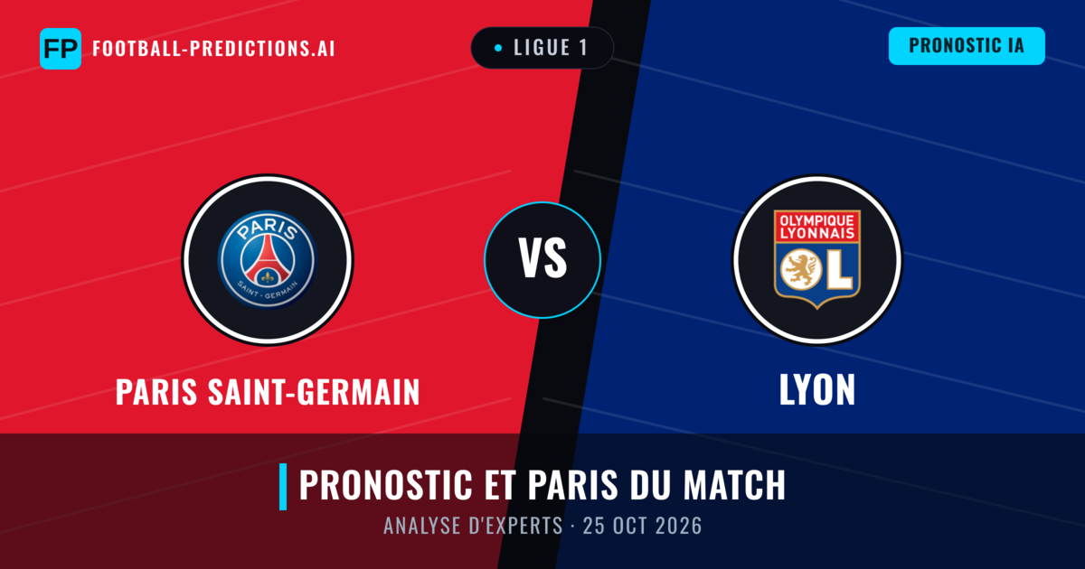Paris Saint-Germain vs Lyon — pronostic et avant-match