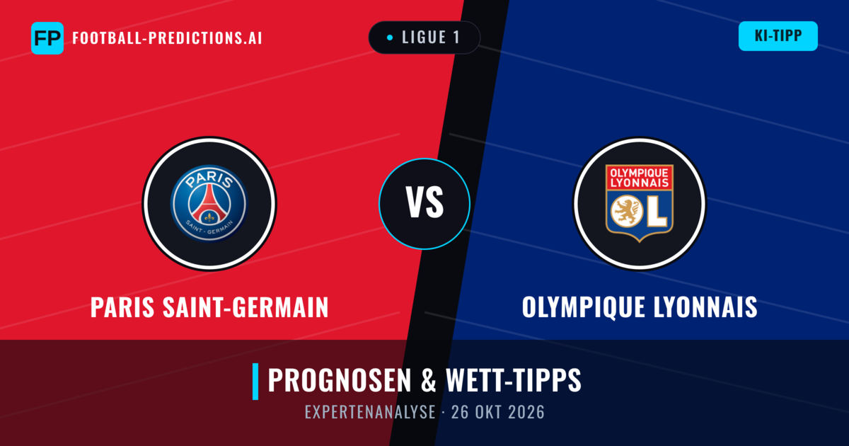 Paris Saint-Germain vs Olympique Lyonnais — Prognose und Spielvorschau