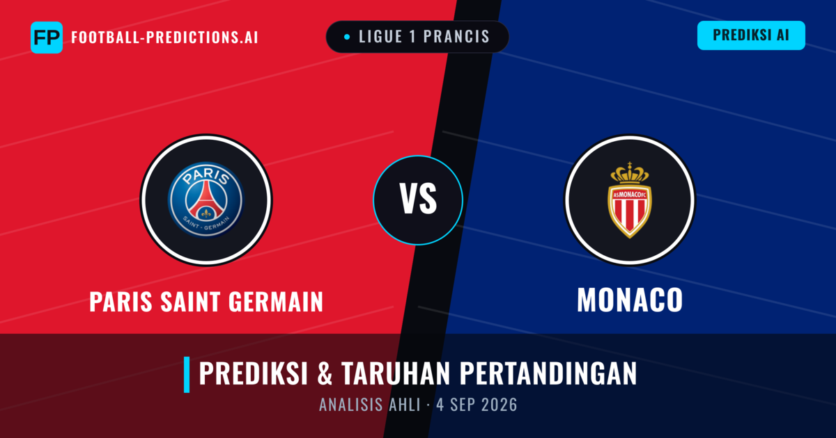 Paris Saint-Germain vs Monaco — prediksi dan pratinjau pertandingan